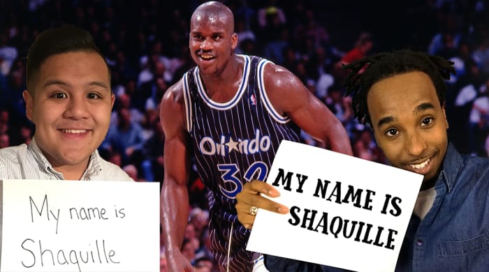 From Huang (left) to Paraig (right), Shaquilles around the world have grown up in far-flung locales—and shared more than just a famous namesake.